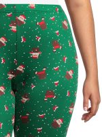 Christmas Women's Plus Size Brushed Leggings from Feeling Festive, 2-Pack, 28” Inseam - Image 4