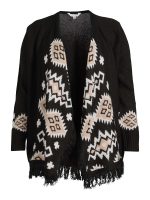 No Boundaries Juniors Plus Size Southwest Patterned Duster Cardigan, Sizes 1X-4X - Image 5