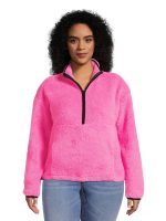 No Boundaries Juniors Plus Size Plush Pullover, Sizes 1X-4X